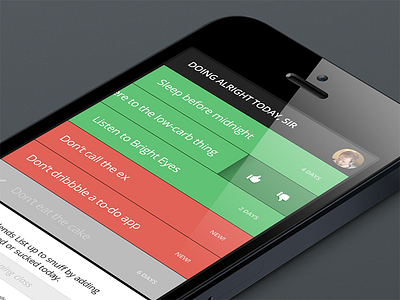 First thoughts clean ios simple sketch to do ui