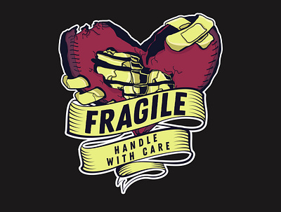 Fragile Illustration design illustration