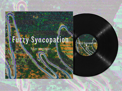 Fuzzy Syncopation Album Cover album cover hip hop jazz mockup