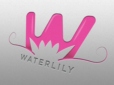 WATERLILY company company branding logo modern new profesional simple simple business card style