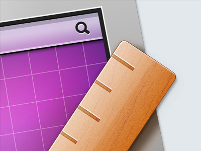 WIP icon apple design icon mac monitor ruler screen size wip wood