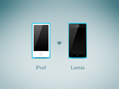 "In Love" apple design device ipod love lumia mobile music nokia phone psd smartphone