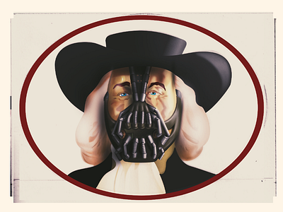 Bane & Oats bane batman cereal food gotham illustration logo mask photoshop render satire vector