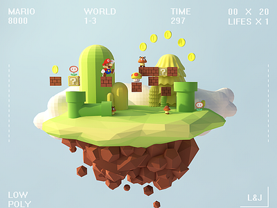 Mario的小岛 design 设计