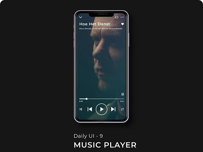 Daily UI: Day 9 - Music Player