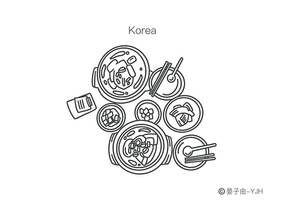 Korea Travel Illustrator7 design graphic design illustration