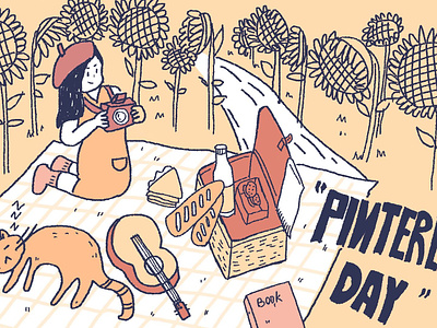 pinterest day illustration 插图