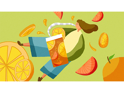 Triple Citrus illustration 插图