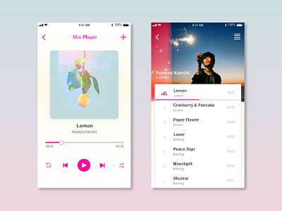 Daily UI #009. Music Player app appdesign daily 100 challenge daily ui daily ui 009 design interface interface design music app music player typography ui ui ux design ui designer user center design user experience design ux ux design ux designer