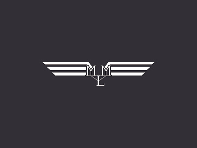 "MML" Logo logo minimalist vector