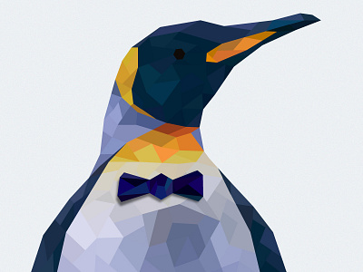 Formal King Penguin bow class formal king low penguin poly polygon tie