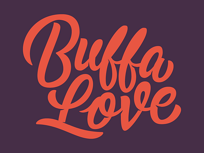Buffalove Work In Progress buffalo handlettering lettering typography work in progress