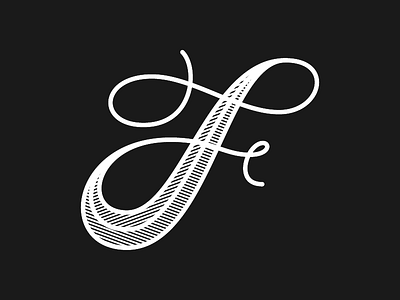 'F' is for... alphabet friday letter lettering lines type vector
