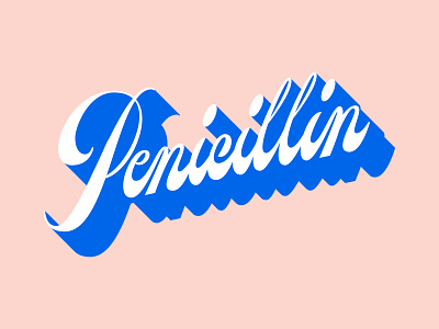 Cocktail Time lettering script type typography vector