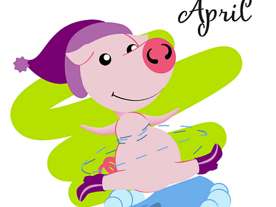 Piggy for every month in 2019 April