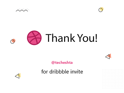 Invited on Dribbble