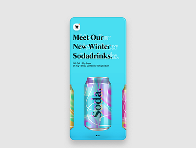 Choose Your Soda - Mobile App app branding design graphic design layout mobile store ui ux