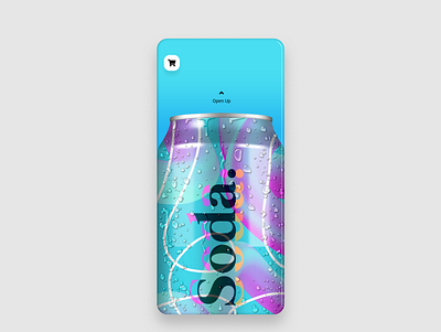 Open Your Soda - Mobile App app branding design graphic design layout mobile ui ux