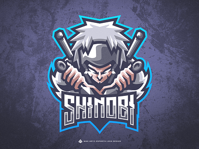 Ninja/Shinobi Gaming Mascot Logo Design