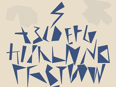 alphabet design illustration typography vector