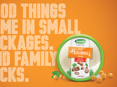 Hamazon advertising branding chickpeas colourful food hummus packaging poster supermarket typography vegetables vegetarian
