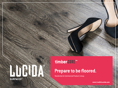 Lucida branding floor flooring home house interior laminate logo panels product wood wooden