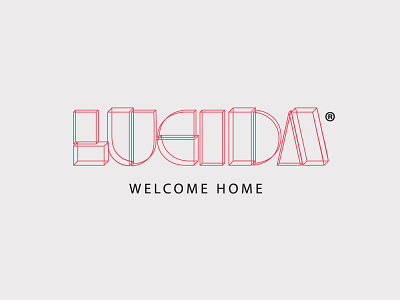 Lucida 3d architecture cubes drawing home interior line logo outline tech technical drawing wireframe
