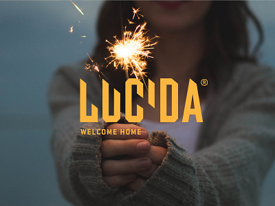 Lucida architecture branding fire light logo nature night tech technical warm welcome wild