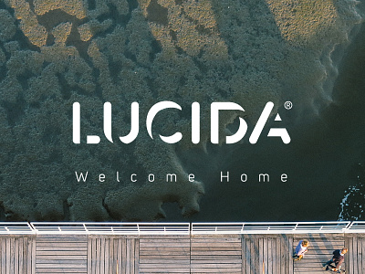 Lucida atmosphere branding flooring light logo nature shadow typography water wood