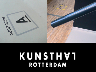 KUNSTHAL Rotterdam | Signage & Wayfinding System architecture art branding corporate design culture exhibition gallery interior interior design museum signage wayfinding