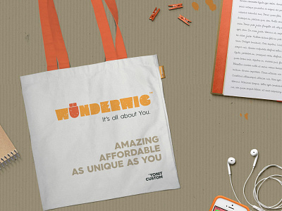 Wunderwig bag branding fashion graphic design identity logo mood stationery styling typography