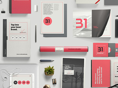 Brand Agency Branding booklet branding brochure desktop folder identity ipad stationery succulent typography visual identity