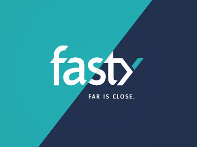 FASTY app branding corporate design diagonal finances fintech identity logo screen typography visual identity