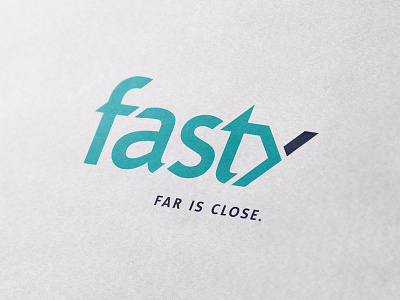 FASTY banking branding finances fintech identity logo logotype paper slogan stationery typography visual identity