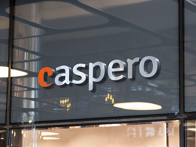 CASPERO banking branding financial fintech identity logo logotype online payments startup typography