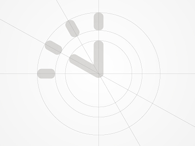 VERICENTS suggestion branding clock corporate design fin tech grid icon identity logo speed symbol time typography