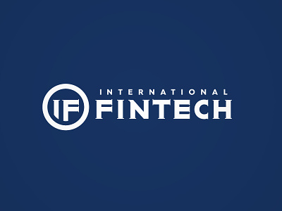 INTERNATIONAL FINTECH banking branding cash solutions fin-tech icon identity international logo logotype online payment symbol typography