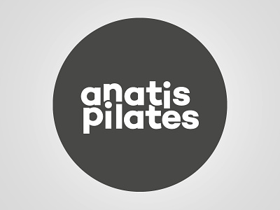 ANATIS PILATES branding fitness graphic design health identity logo logotype pilates pilates sutdio sport typography visual identity wellness yoga
