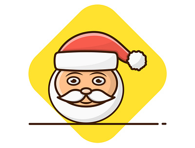 Santa Claus Merry Christmas and Happy New Year !!! 2020 cartoon chinese new year christmas claus december design father flat flat design happy icon illustration merry new new year santa santa clause snow winter