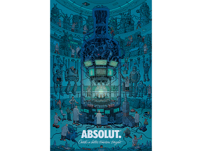 ABSOLUT CREATIVE COMPETITION branding charachter charachter design design flat graphic illustration logo photoshop typography vector web website