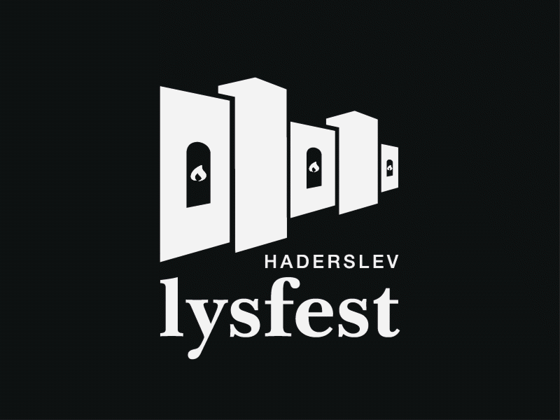 Logo design for the 4th of May celebrations in Haderslev design event branding flat icon logo vector