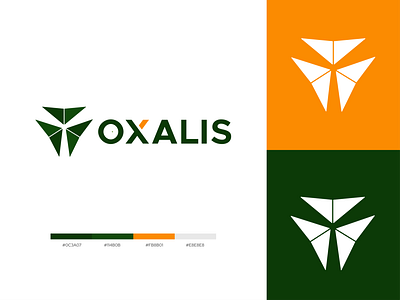 Oxalis - Logo Design app branding design illustration logo minimal typography ux website