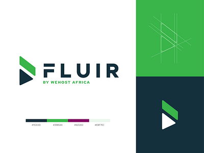 Fluir Cloud by Wehost Africa - Logo Design