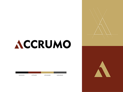 Accrumo Business Consultants - Logo Design animation branding design graphic design illustration logo minimal typography vector web