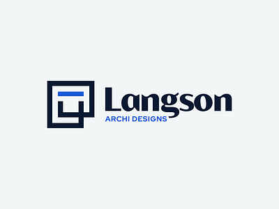 Langson Archi Designs - Logo Design branding design graphic design logo minimal typography vector