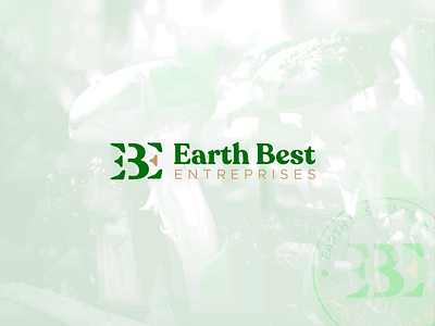 Earth Best Entreprises - Logo Design branding design illustration logo minimal typography