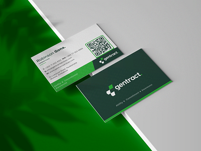 Gentract - Business Card Design