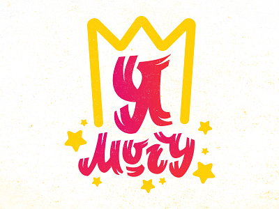 Я могу! (I can!) WIP #2 can crown fest festival fiesta flourish kids lettering logo salute star stars