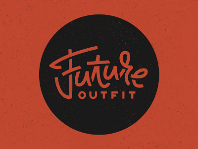 Futur outfit lettering future lettering line outfit type typo typography