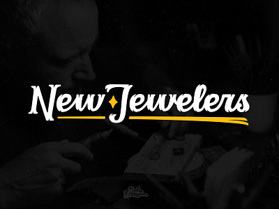 New Jewelers calligraphy jewel jeweler lettering logo new type typo typography